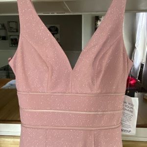 Woman’s prom or formal dress.